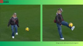 Sydney Sweeney football video