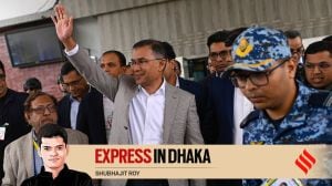 Bangladesh Nationalist Party (BNP) Acting Chairman, Tarique Rahman. (AP Photo)