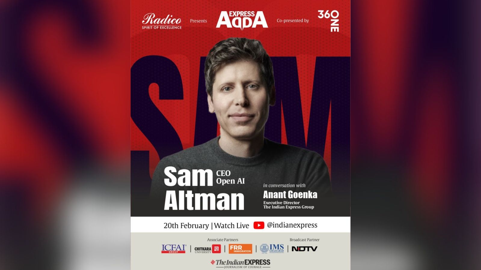 Express Adda with Sam Altman