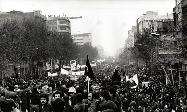 A protest in Tehran in late 1978.