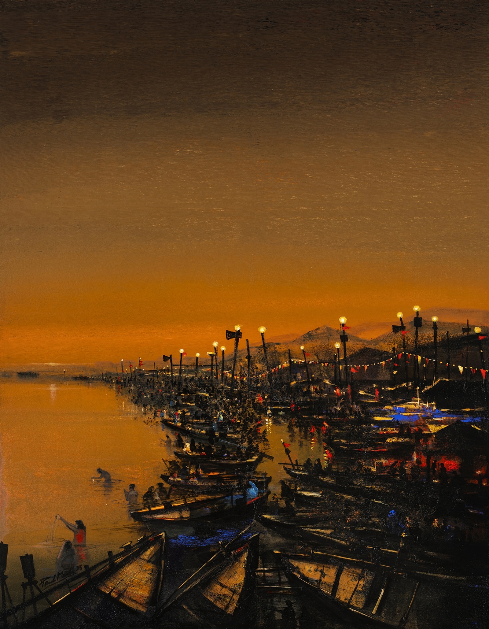 The Sacred Confluence by Paresh Maity