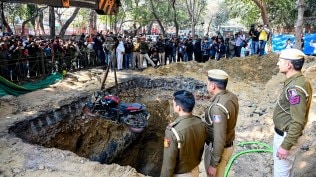 Capital shame: 25-yr-old dies as bike falls into pit dug by Delhi Jal Board