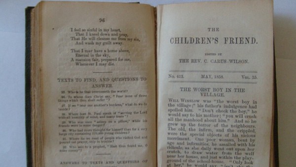 A copy of The Children's Friend in public domain. (Wikimedia Commons) 
