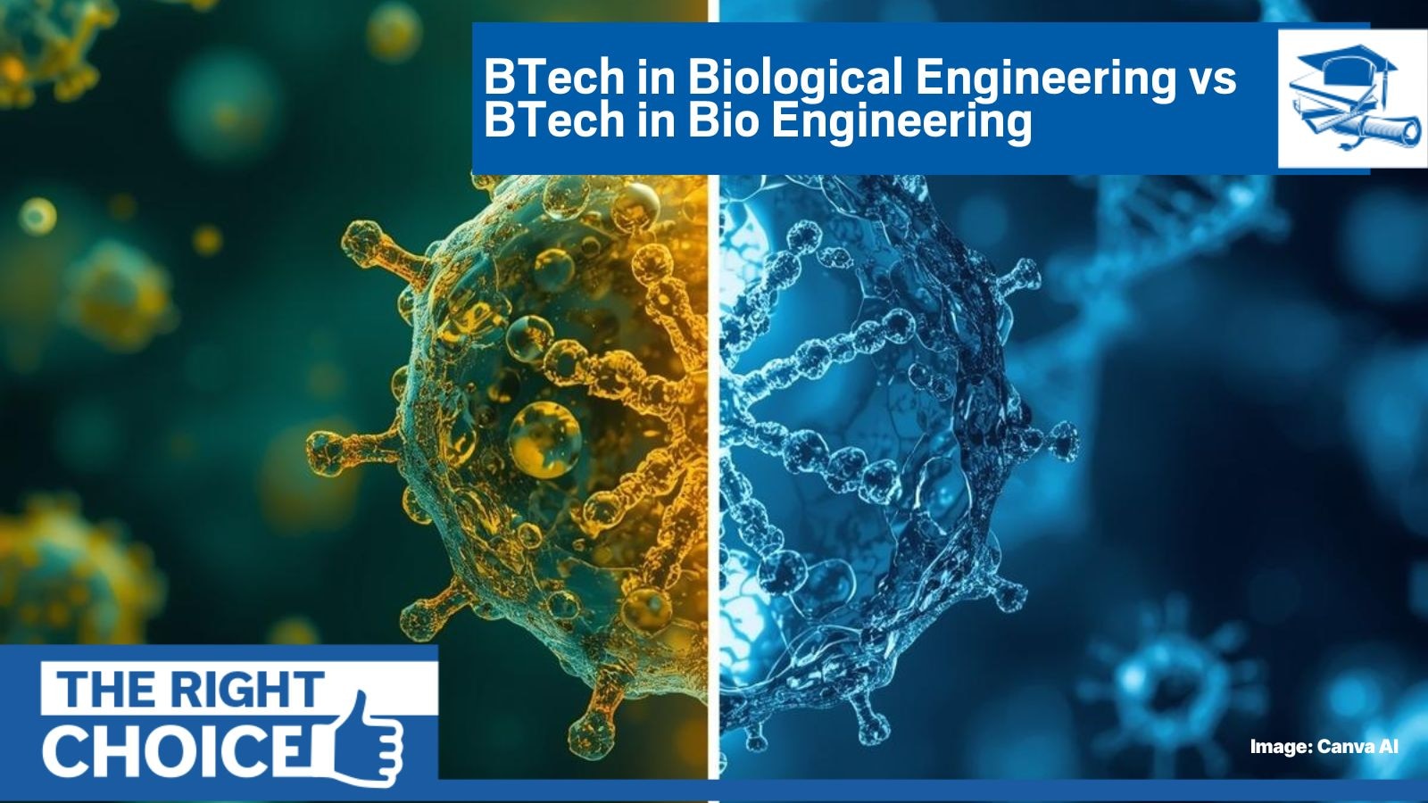 BTech in Biological Engineering vs Bio Engineering: Differences, placement opportunities, who should choose