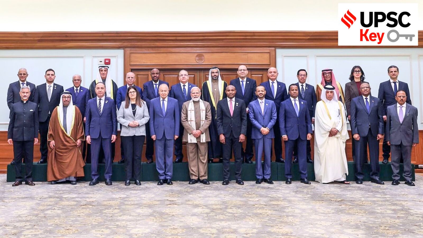 India-Arab Foreign Ministers’ Meeting, Modernisation of CPI inflation, and New Ramsar sites