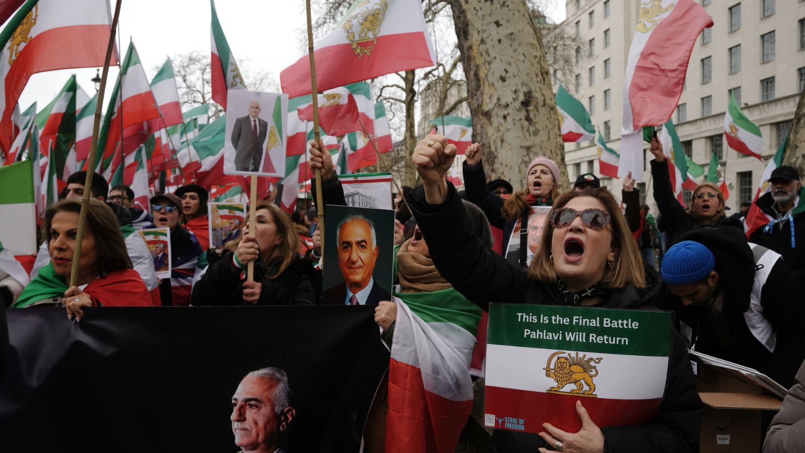 Iranian students hold first large anti-government protests since deadly January crackdown