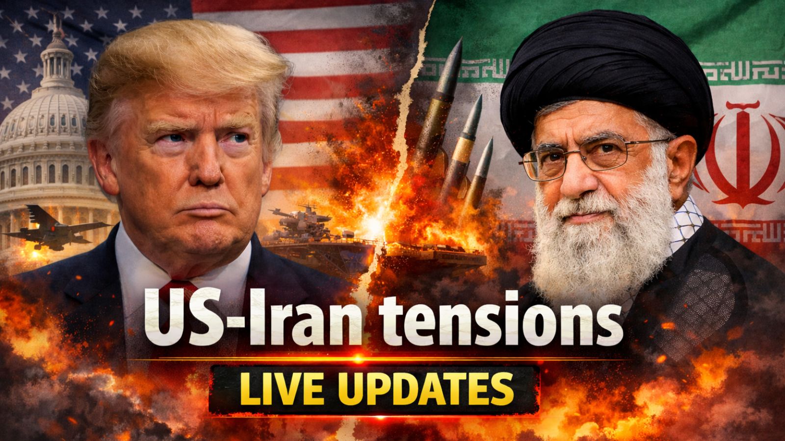 US-Iran War Live Updates — ‘We’re not happy’: Trump says Iran nuclear ...
