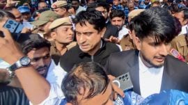 uday bhanu chib, indian youth congress, ai summit shirtless protest,