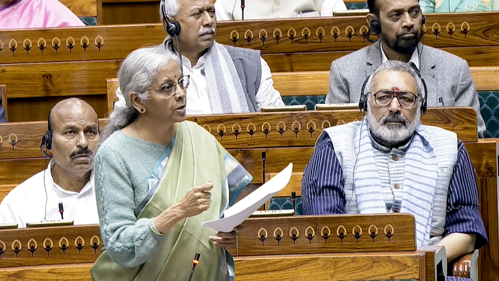 indianexpress.com - Deeptiman Tiwary - Sitharaman counters LoP on farmers, food security & data