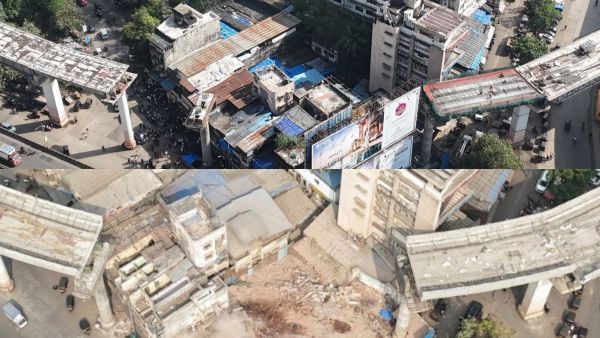 Mumbai Metro Line 5, Mumbai Metro Line 5, Kapurbawdi Junction, Thane, How one hoarding held up Metro Line 5, Metro Line 5, MMRDA, Mumbai Metropolitan Region Development Authority, Indian express news, current affairs