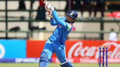 Vaibhav Sooryavanshi slammed 80-ball 175 and struck 15 sixes and as many fours against England in U19 World Cup final. (PHOTO: ICC)