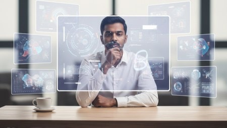 What is ‘vibe working’ and what role does AI play in it?