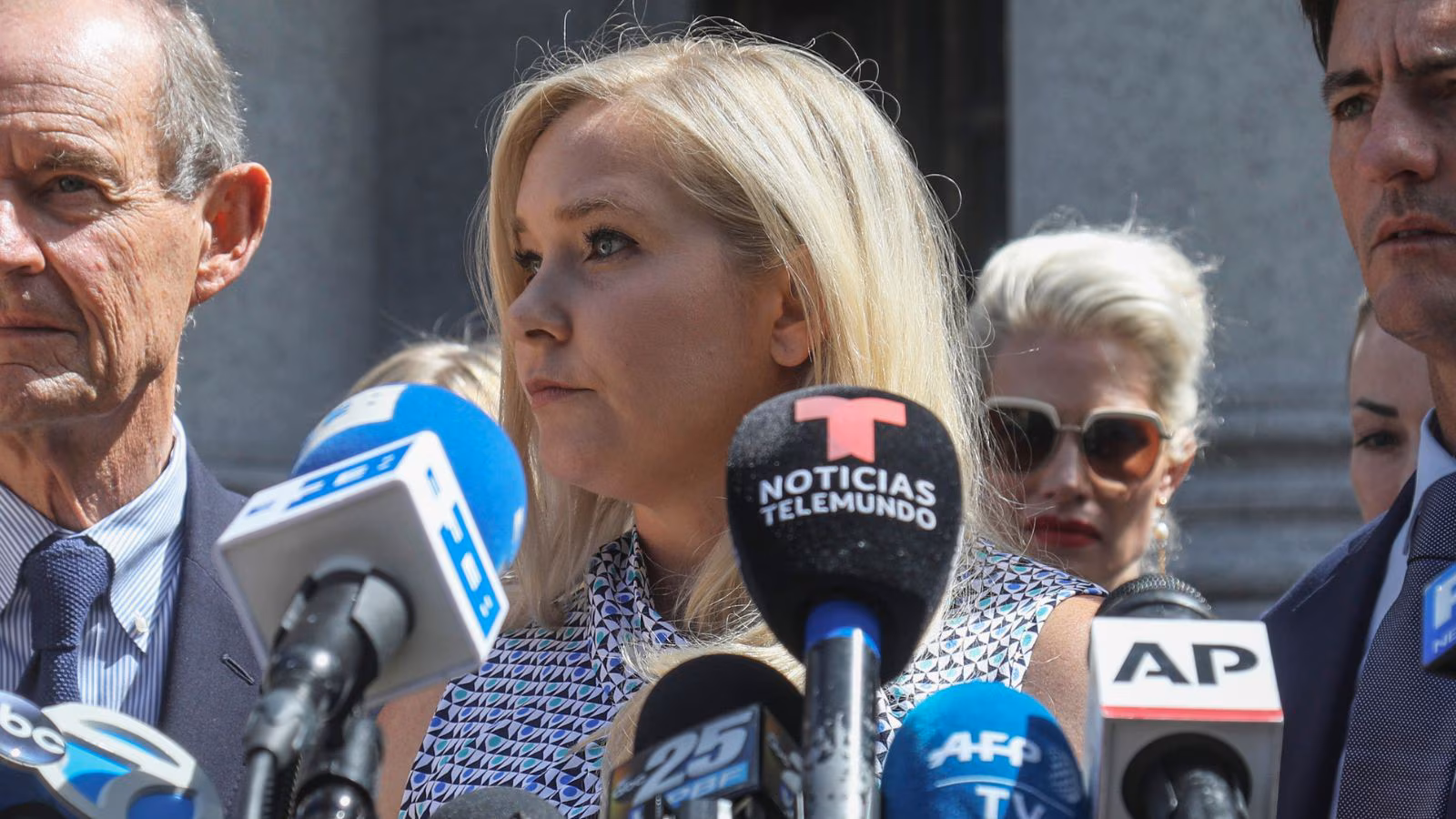 Virginia Giuffre, a key accuser of Jeffrey Epstein, whose family has criticised the Justice Department over the release of new Epstein files.