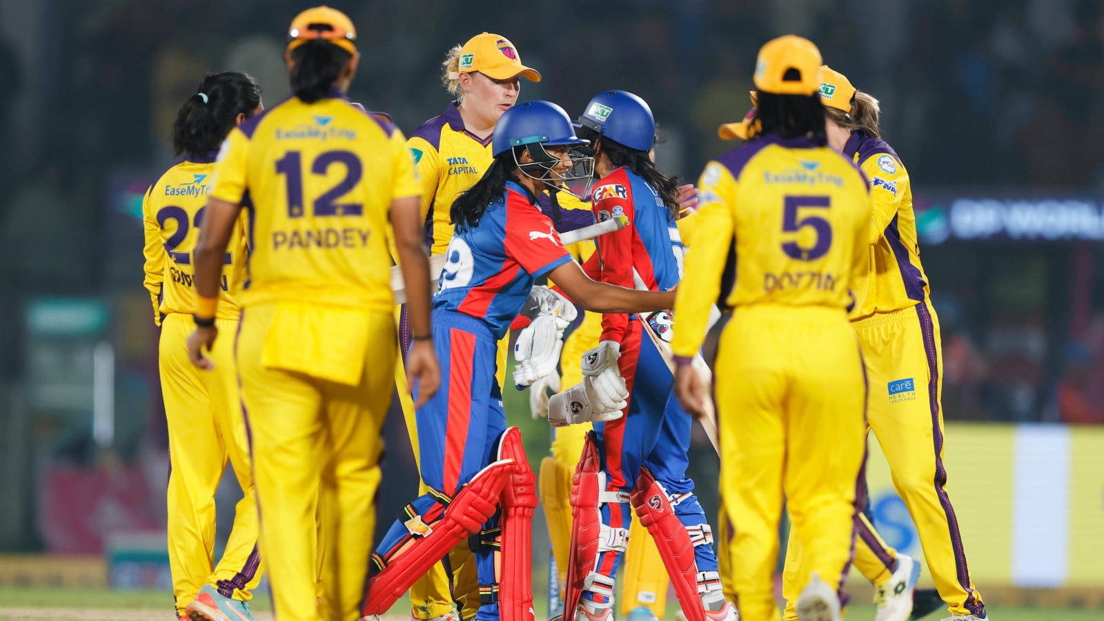 WPL: Bowlers’ wiles and Jemimah’s calm steer Delhi Capitals past UP Warriorz to eliminator