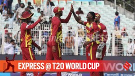 The West Indies bowlers saved them the blushes by masterminding a 42-run victory as Italy’s first World Cup ended with just a lone win and a lot of what ifs. (Express Photo by Partha Paul)
