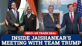Jaishankar Meets Top Trump Officials in Washington as India–US Move to Cement Trade Deal