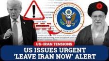 US Embassy Issues Stark ‘Leave Iran Immediately’ Warning Amid Rising Tensions