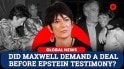 Epstein Files Shock: Ghislaine Maxwell Declines All Questions, Offers Deal for Clemency