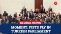 WATCH: Brawl Erupts In Turkish Parliament As Opposition Blocks New Justice Ministers Oath