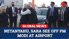 PM Modi Departs Israel After Two-day Visit, Netanyahu Bids Farewell