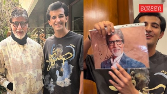 Amitabh Bachchan invites his neighbour to Jalsa after Sunday darshan