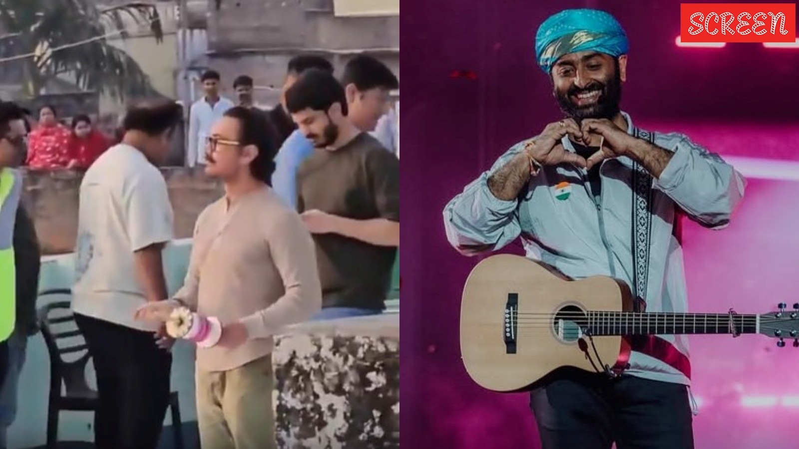 Aamir Khan and Arijit Singh