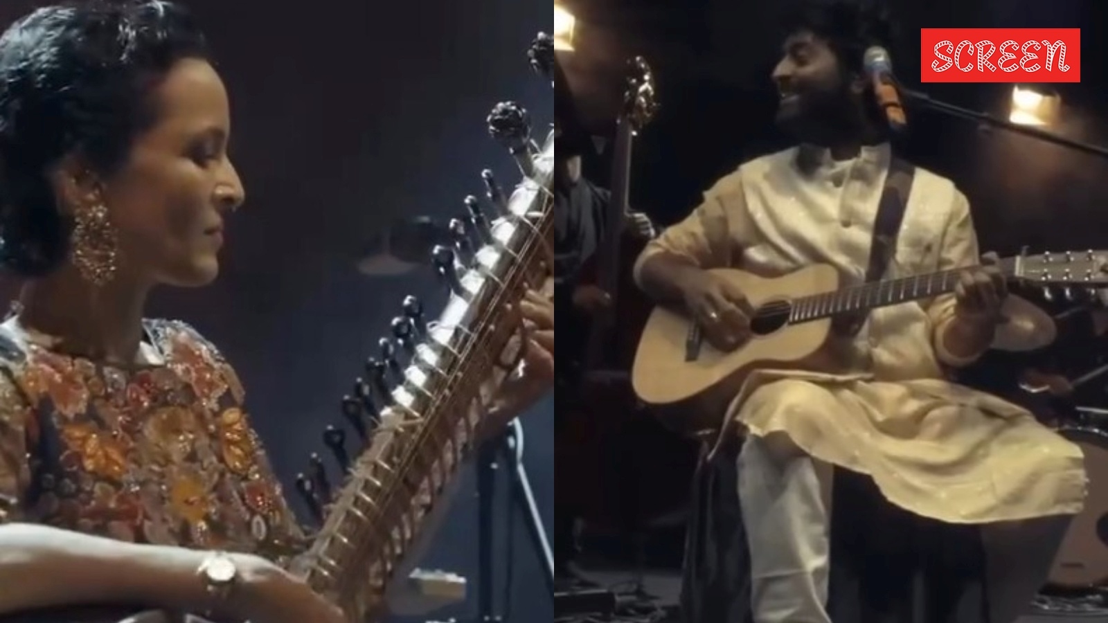 Arijit Singh returns to stage in Kolkata with Anoushka Shankar after playback retirement: ‘I am so nervous’. Watch