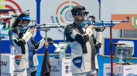 It was in 2017 that both Babuta and Elavenil started shooting together in the same ranks as juniors (NRAI Photo)