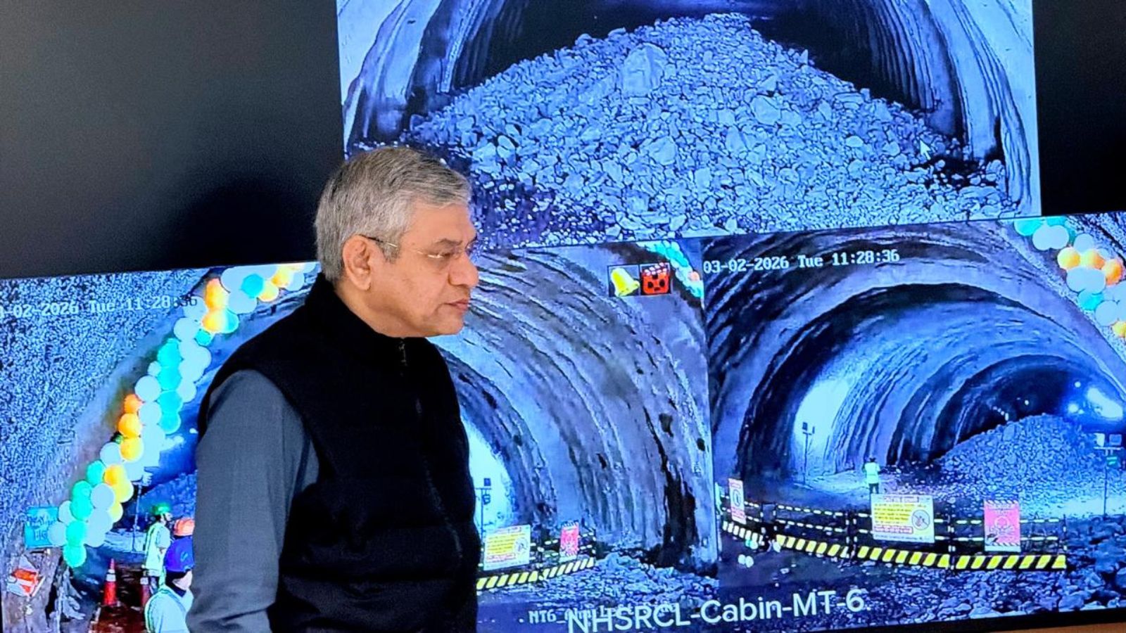 Mumbai-Ahmedabad Bullet Train: Second Mountain Tunnel Breakthrough Achieved in Palghar