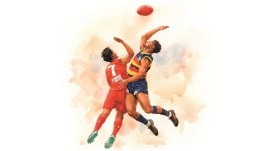 How Australia’s most watched sport, ‘Aussie rules Footy’, is slowly becoming a way out of desperation for many