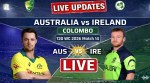 Australia vs Ireland Live Score