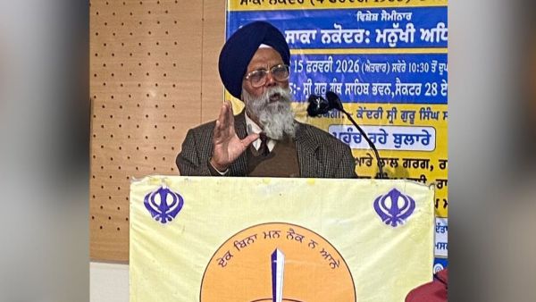  Baldev Singh, father of Ravinder Singh (Express Photo)