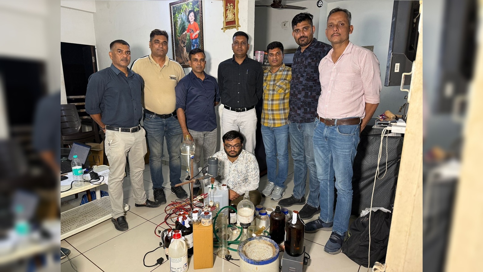 ‘Breaking Bad’ in Bharuch: Pharma firm employee sets up ‘MD drug lab’ in rented flat