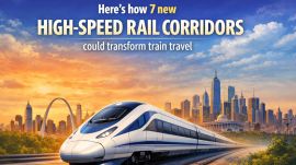 Speaking at the conference, the Union Minister said that the high-speed rail corridor will reduce the travel time in the country. (Image generated using AI)