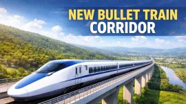 The travel time on the Bengaluru-Hyderabad bullet train corridor is expected to be reduced to just two hours
