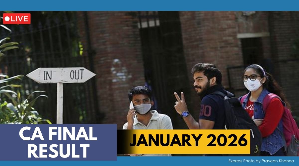 ICAI CA Final Result 2026, icai.org LIVE Updates: ICAI CA January result today at icai.nic.in