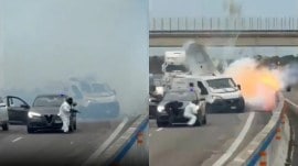 cash truck ambush in Italy