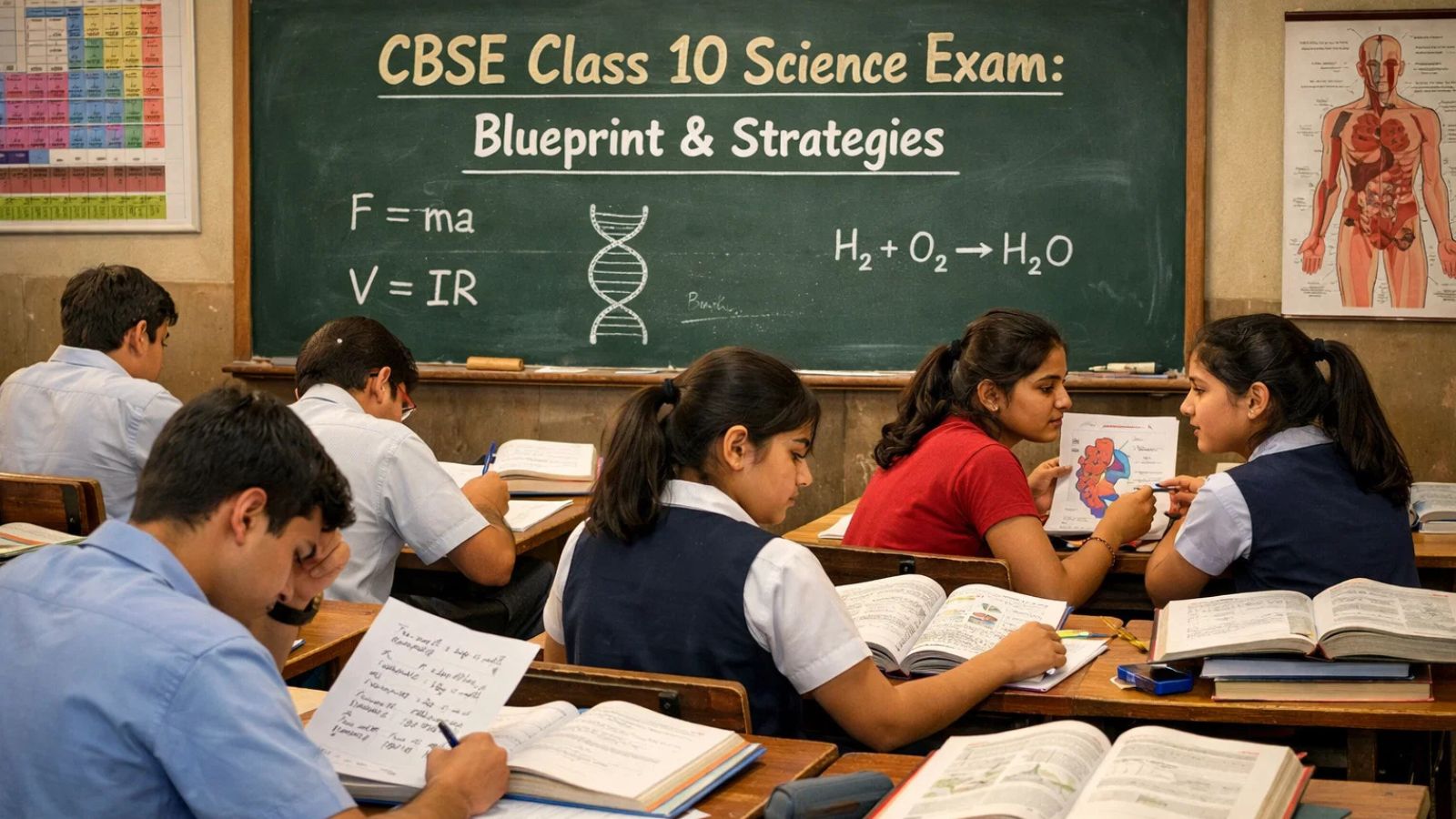 CBSE Class 10th Board Science Exam: Important chapters, formulas, exam blueprint