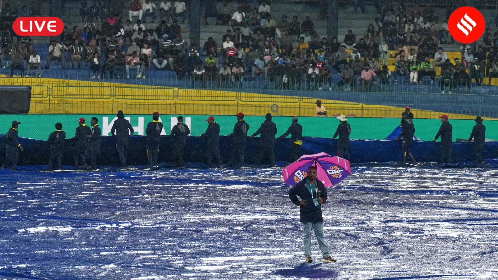 New Zealand vs Pakistan Live: Rain delays match in Colombo