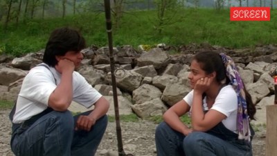 Karan Johar, Shah Rukh Khan, Kajol.