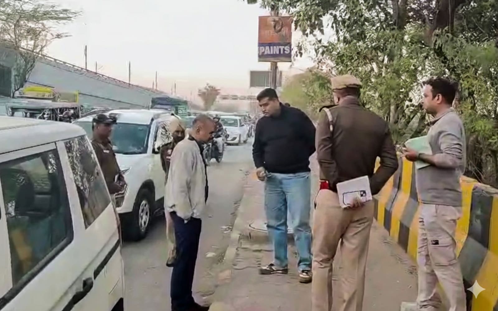 delhi flyover triple murder