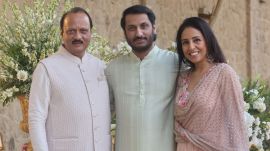 Designer Nivedita Saboo with Ajit Pawar