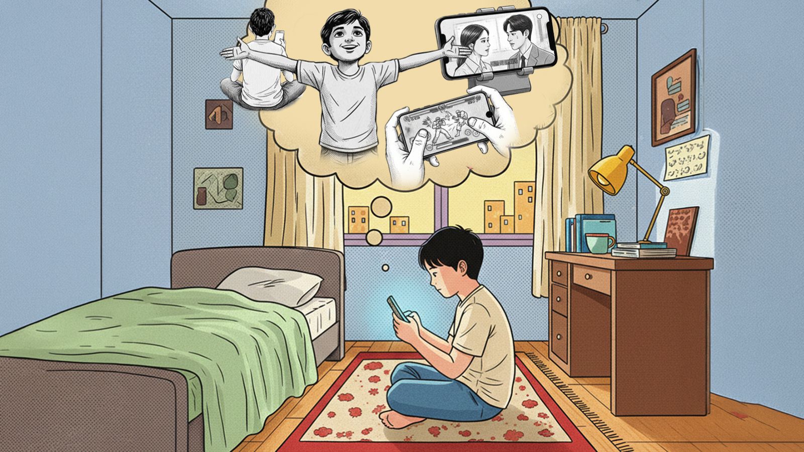 Digital Escapism: How K-Drama Algorithms and Smartphones Shape Adolescent Fantasy Worlds