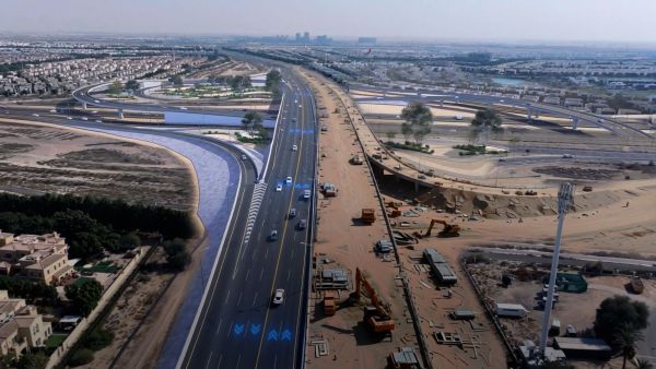 New bridge near Al Qudra Road in Dubai (Image: Government of Dubai Media Office)