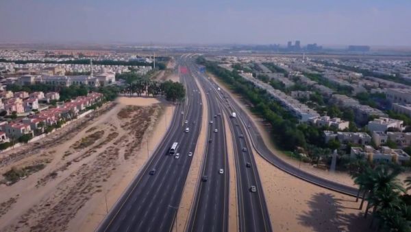 New bridge near Al Qudra Road in Dubai (Image: Government of Dubai Media Office)