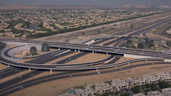 New bridge near Al Qudra Road in Dubai (Image: Government of Dubai Media Office)
