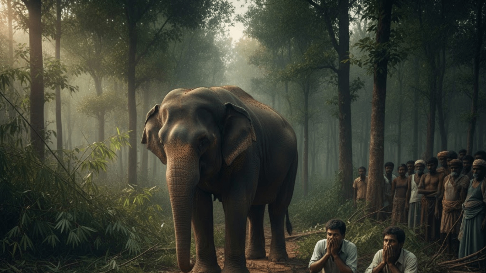 According to officials, the wild elephant attacked the women when they had gone to the local forest to collect firewood.