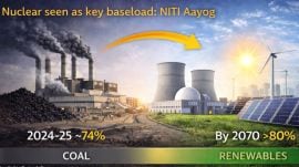 The study projects that renewable energy’s share in electricity generation could rise from around 20% in 2024-25 to over 80% by 2070 under the Current Policy Scenario (CPS)