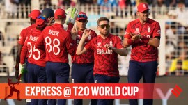 Harry Brook's England have struggled for consistency through three matches, raising questions about their form heading into the business end of the competition. (AP Photo)