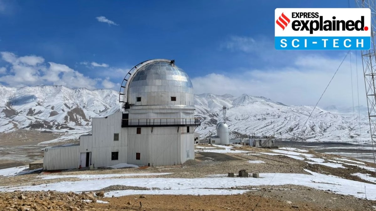 Himalayan Chandra Observatory in Hanle, Ladakh